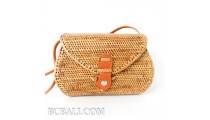 purses batural straw rattan bags handmade women style classic